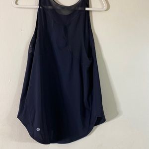 Lulu lemon racer back Tank in black